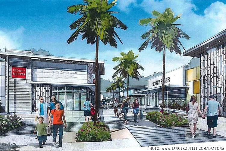 Daytona Beach real estate values rise Tanger Outlet Mall and One Daytona